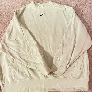 Nike light green vintage oversized sweatshirt